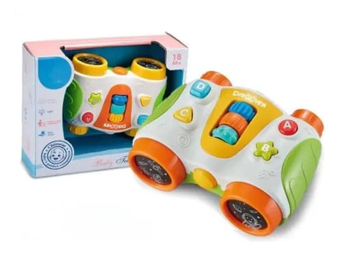 BINOCULARES JUGUETE BEBE EDUCATIVO MUSICAL INTERACTIVO - 3