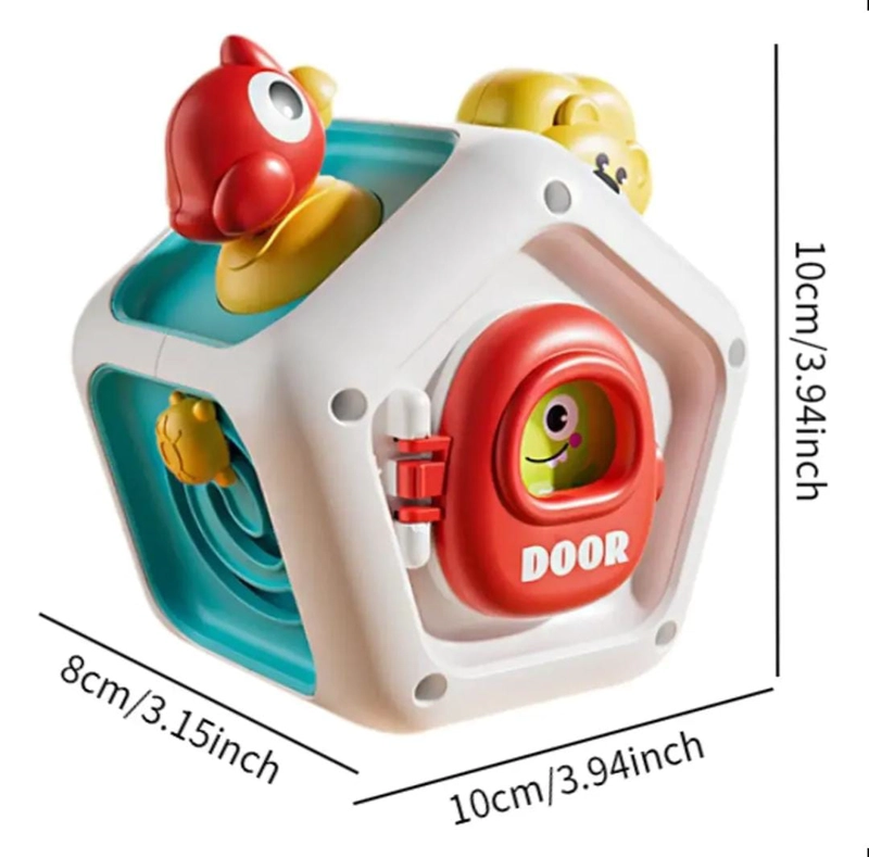 CUBO DE ACTIVIDADES  JUGUETE EDUCATIVO MULTIJUEGOS - 2