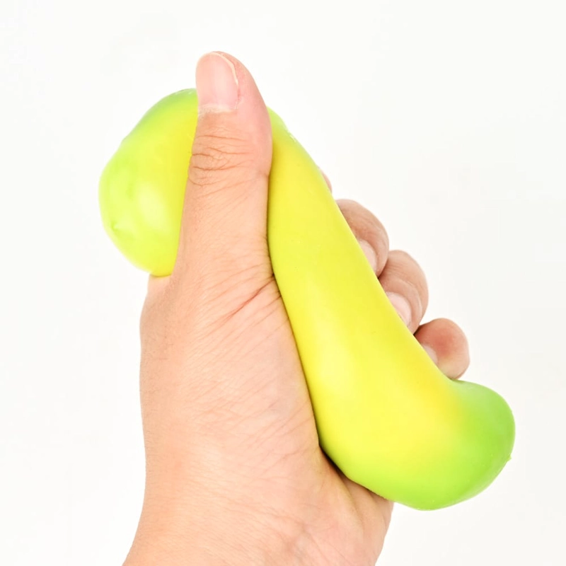 JUGUETE BLANDO FRUTO CON FORMA DE MANGO VERDE - 2