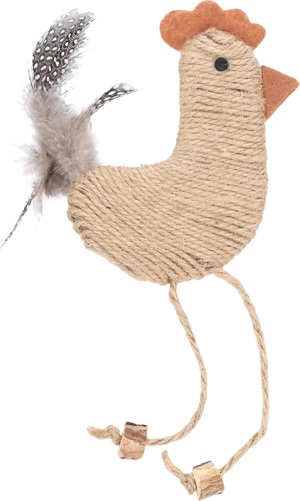 JUGUETE SENSORIAL GALLINA CUERDA NIÑOS ESTIMULACION - 1