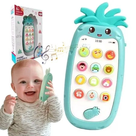 TELEFONO JUGUETE MUSICAL BEBES EDUCATIVO DIDACTICO - 1