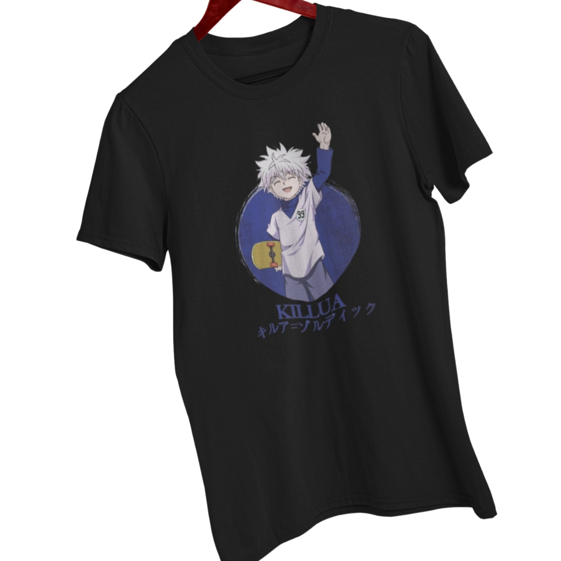 POLERA ANIME HUNTER X HUNTER: KILLUA Negro M