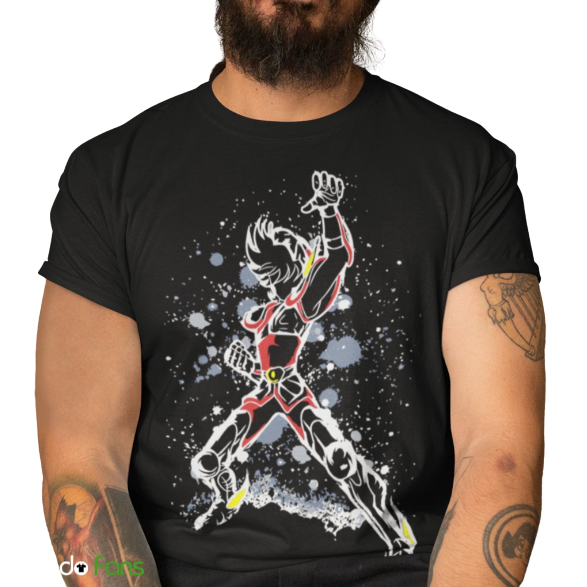 POLERA ANIMÉ CABALLEROS DEL ZODIACO: SEIYA DE PEGASO - 1