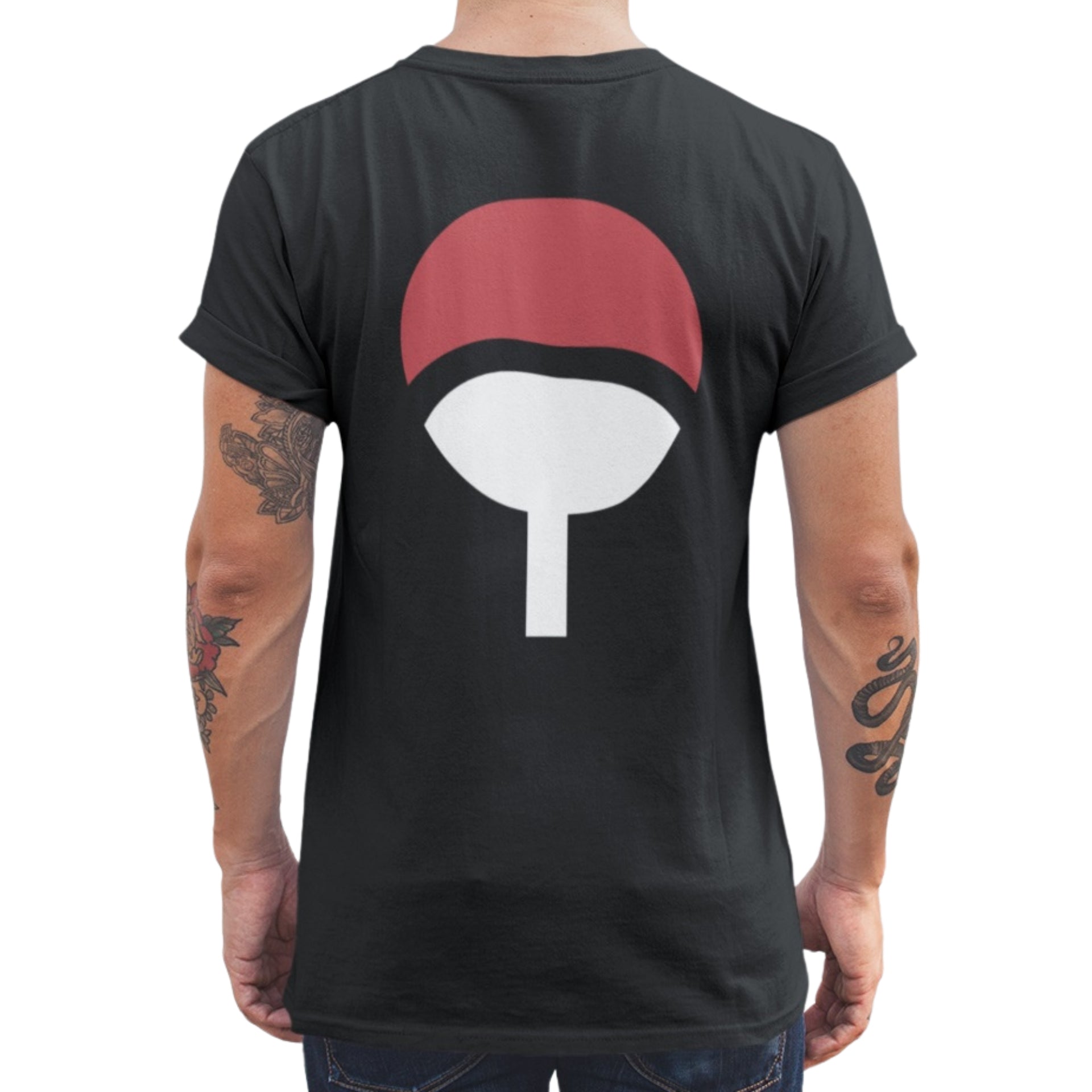 POLERA ANIMÉ NARUTO CLAN UCHIHA - 1
