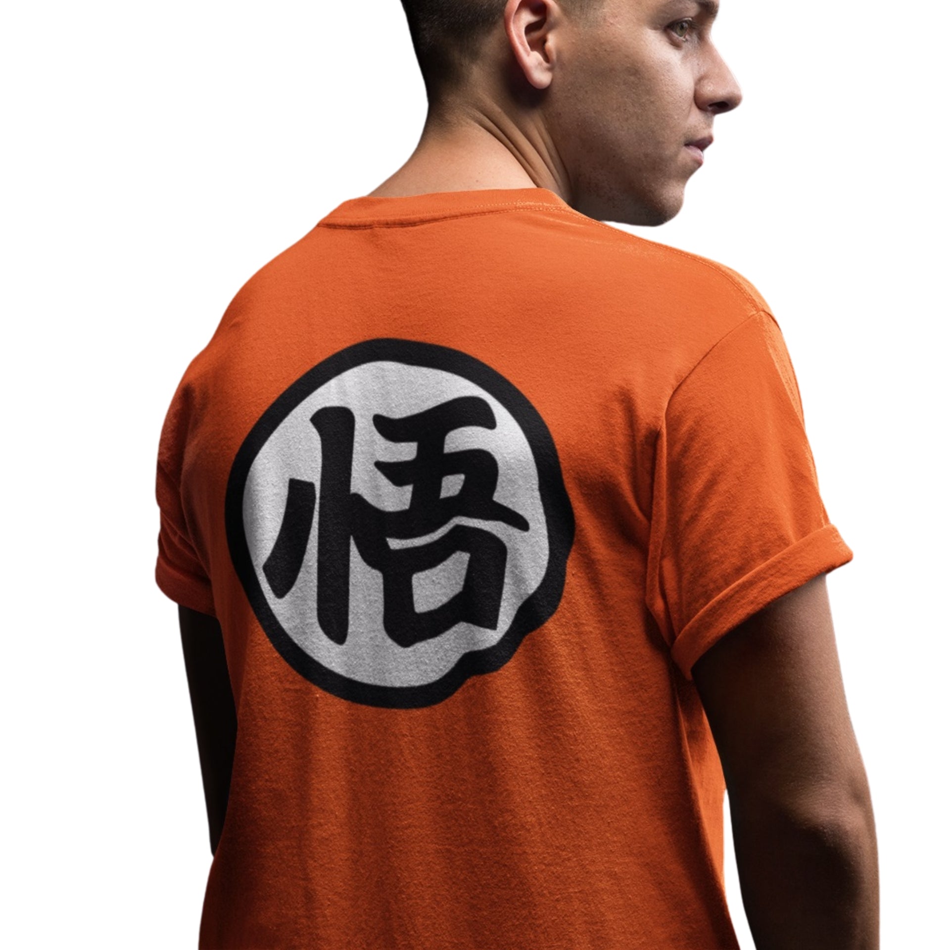 POLERA ANIMÉ DRAGON BALL: KANJI GOKÚ - 1