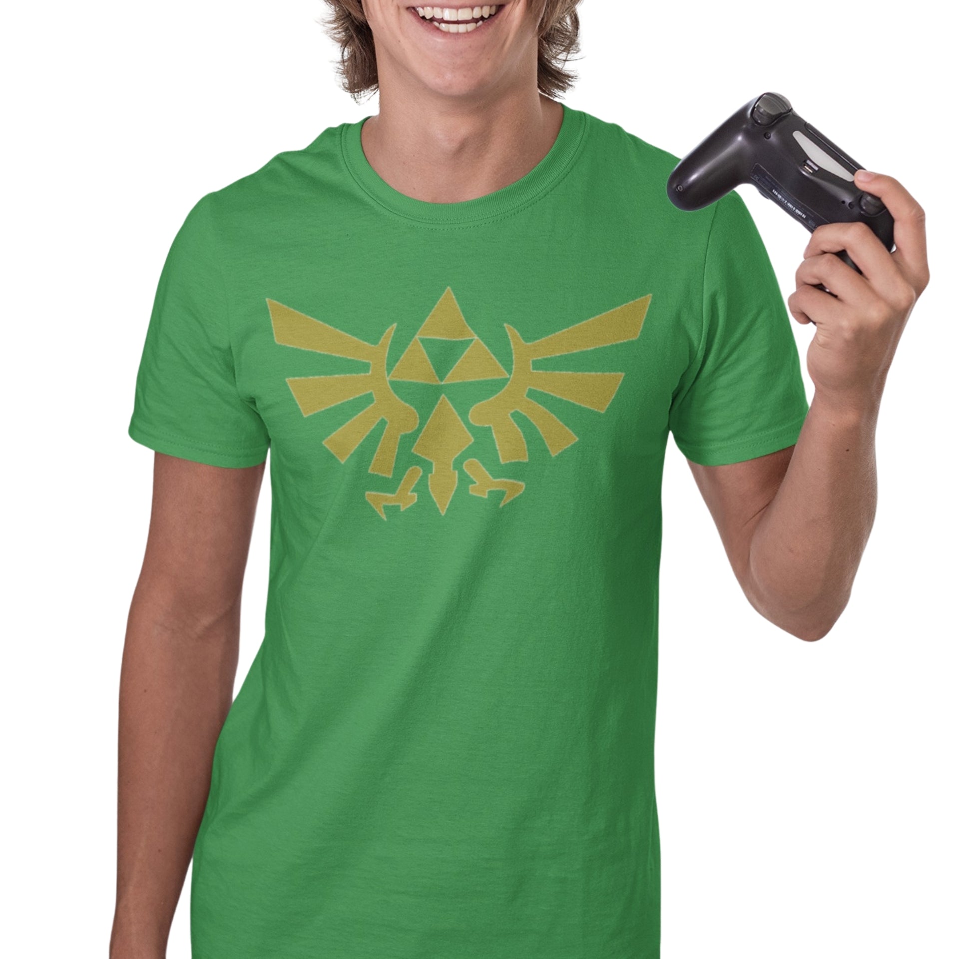 POLERA ANIMÉ THE LEGEND OF ZELDA: TRIFUERZA - 1
