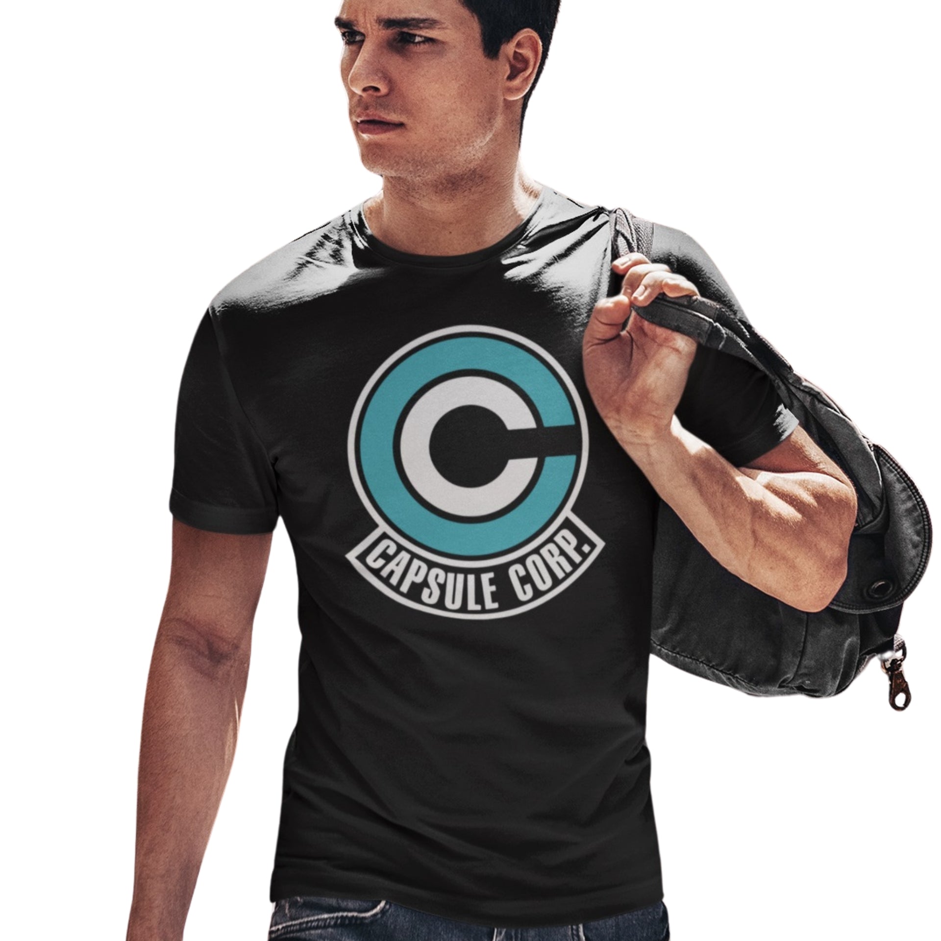 POLERA ANIMÉ DRAGON BALL: CAPSULE CORP - 1
