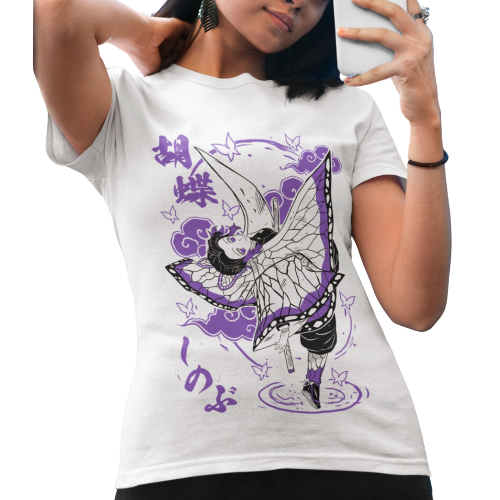 POLERA ANIMÉ KIMETSU NO YAIBA / DEMON SLAYER: SHINOBU - 1