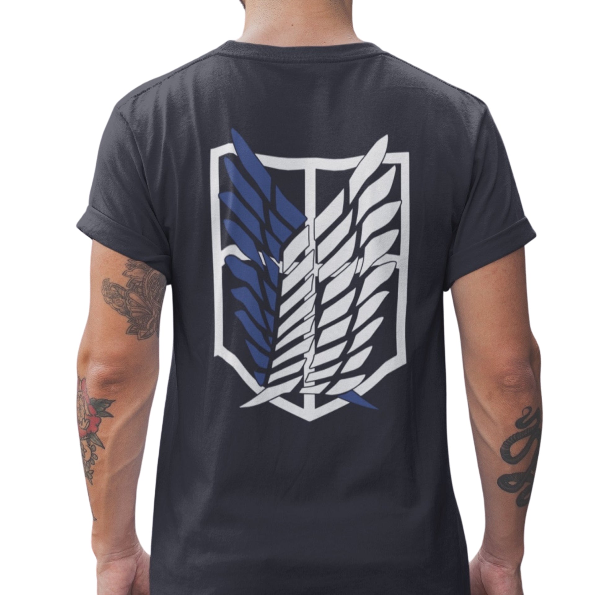 POLERA ANIMÉ SHINGEKI NO KYOJIN: ALAS DE LA LIBERTAD SCOUT - 1