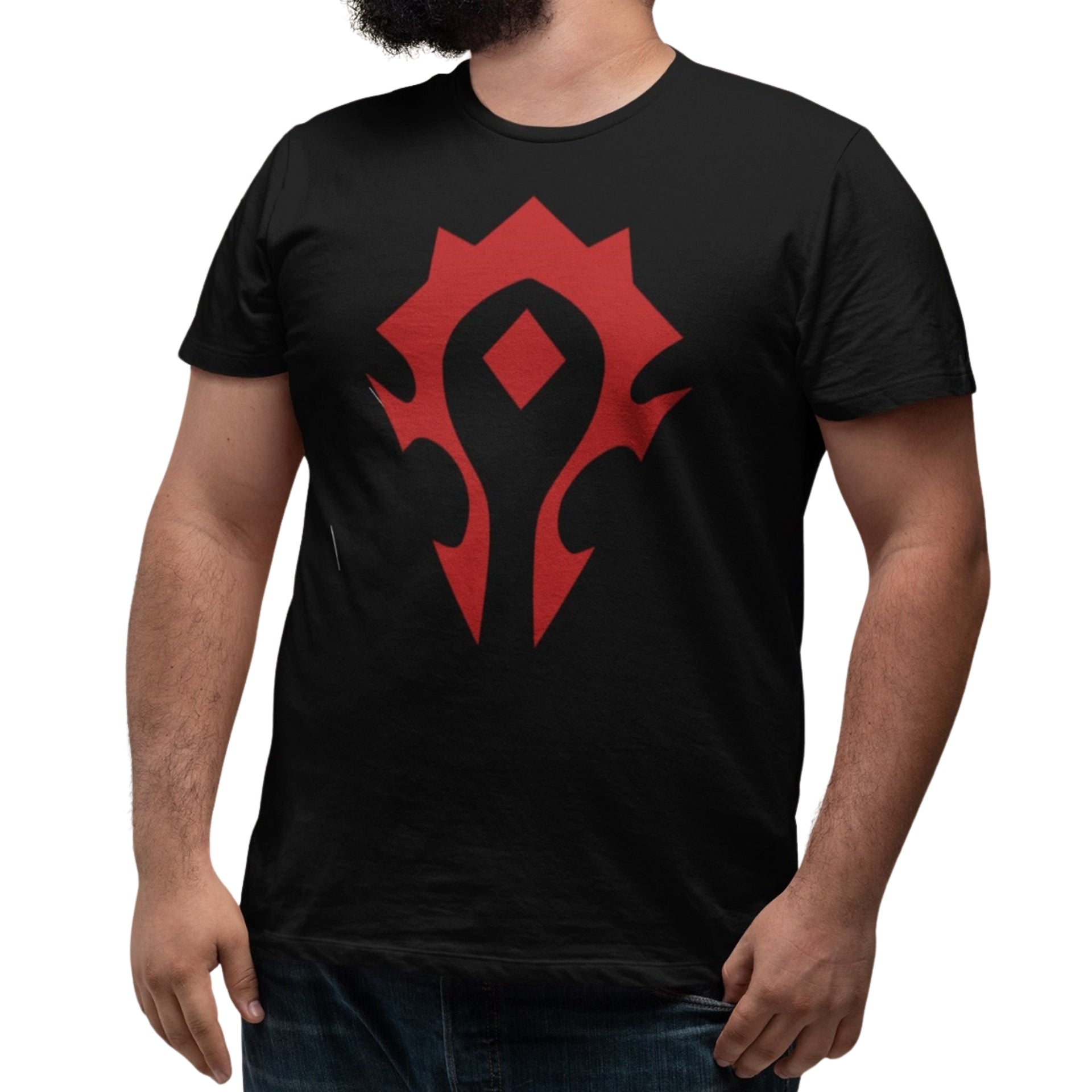 POLERA JUEGO WORLD OF WARCRAFT / WOW: EMBLEMA DE LA HORDA - 1