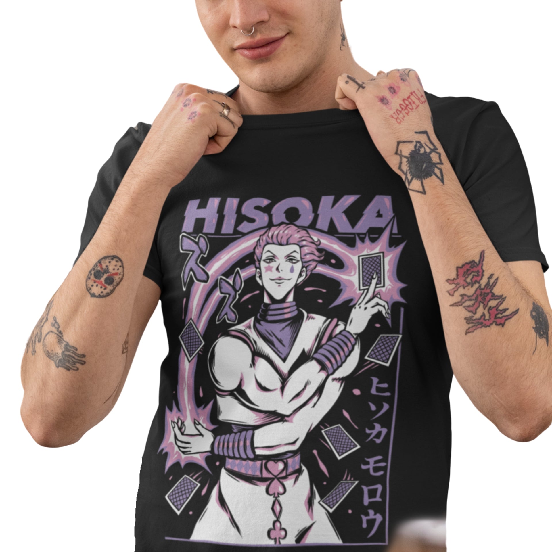 POLERA ANIMÉ HUNTER X HUNTER: HISOKA MOROW - 1