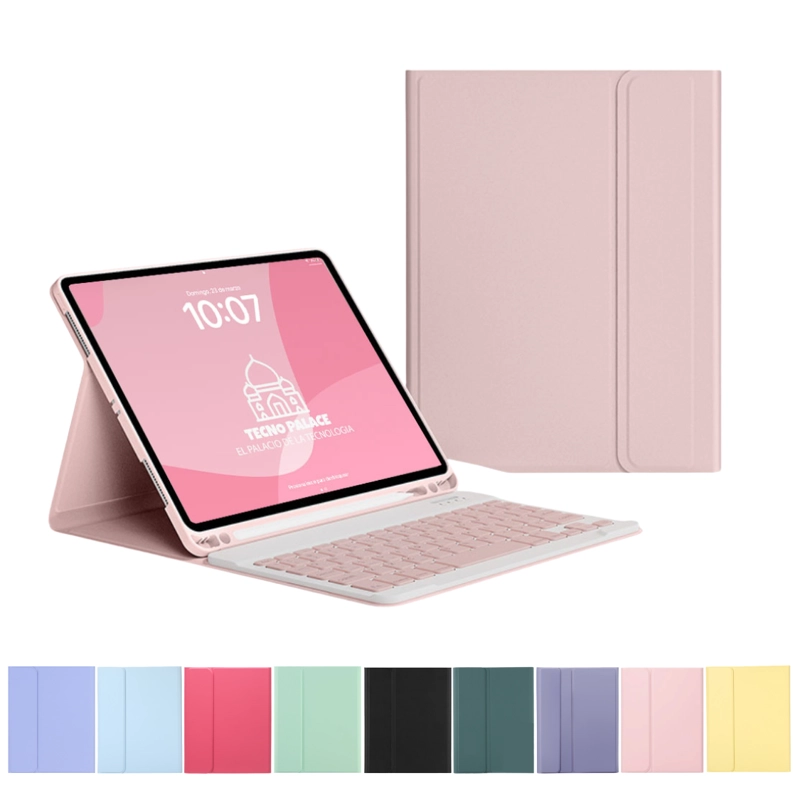 FUNDAS CON TECLADO PARA IPAD 10.2 (7-8-9 GEN) INCLUYE LETRA Ñ - 1