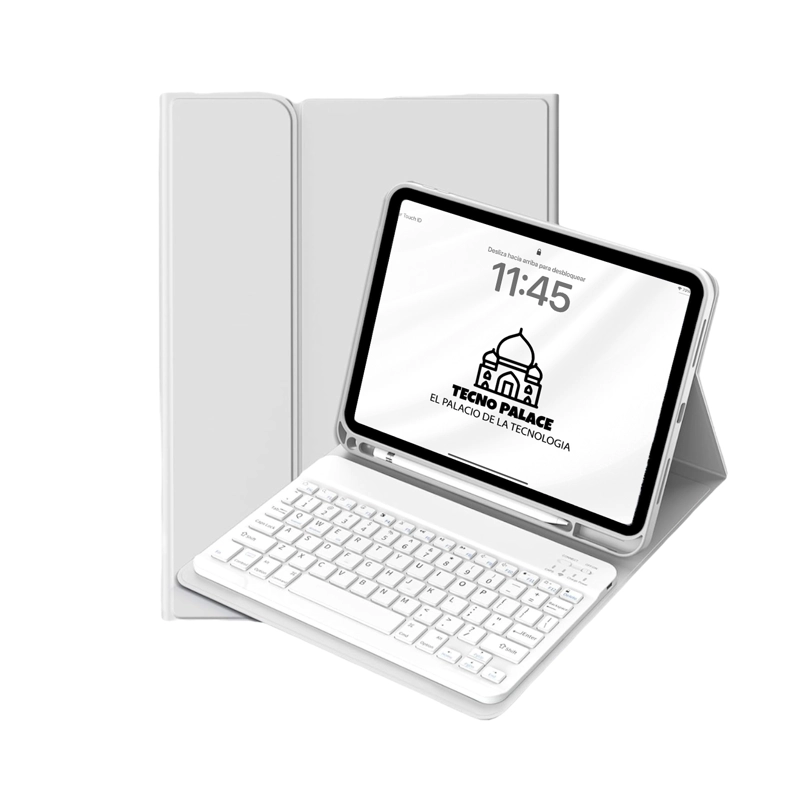 FUNDAS CON TECLADO PARA IPAD AIR 11 M2-M3 / AIR 4 / AIR 5 INCLUYE LETRA Ñ - 2