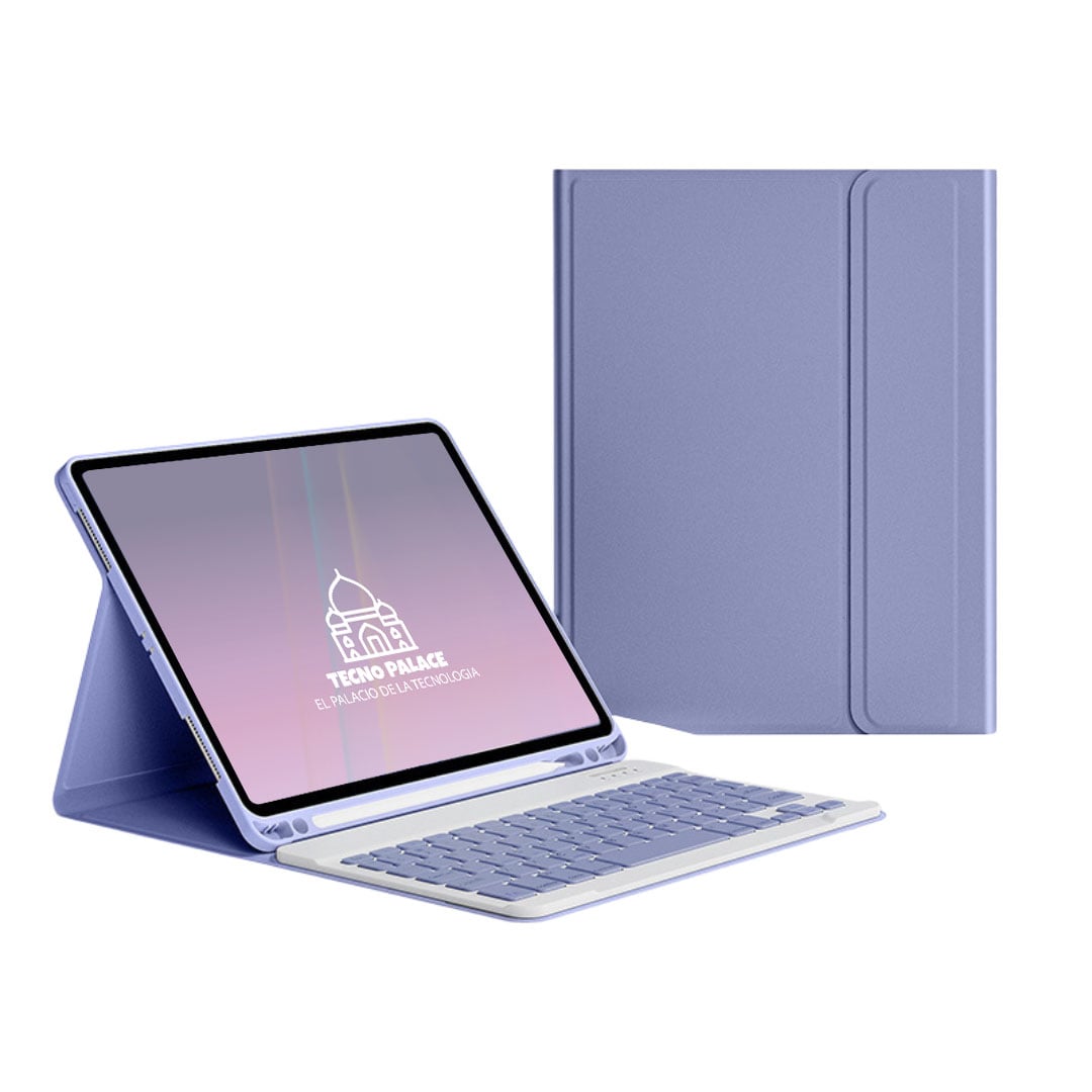 FUNDAS CON TECLADO PARA GALAXY TAB A9 8.7 PULGADAS - LETRA Ñ - 2