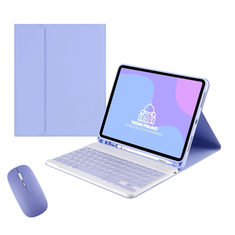 FUNDAS CON TECLADO Y MOUSE PARA GALAXY TAB S11/S10LITE/S10FE/S9/S9FE/S8/S7  INCLUYE LETRA Ñ - 5
