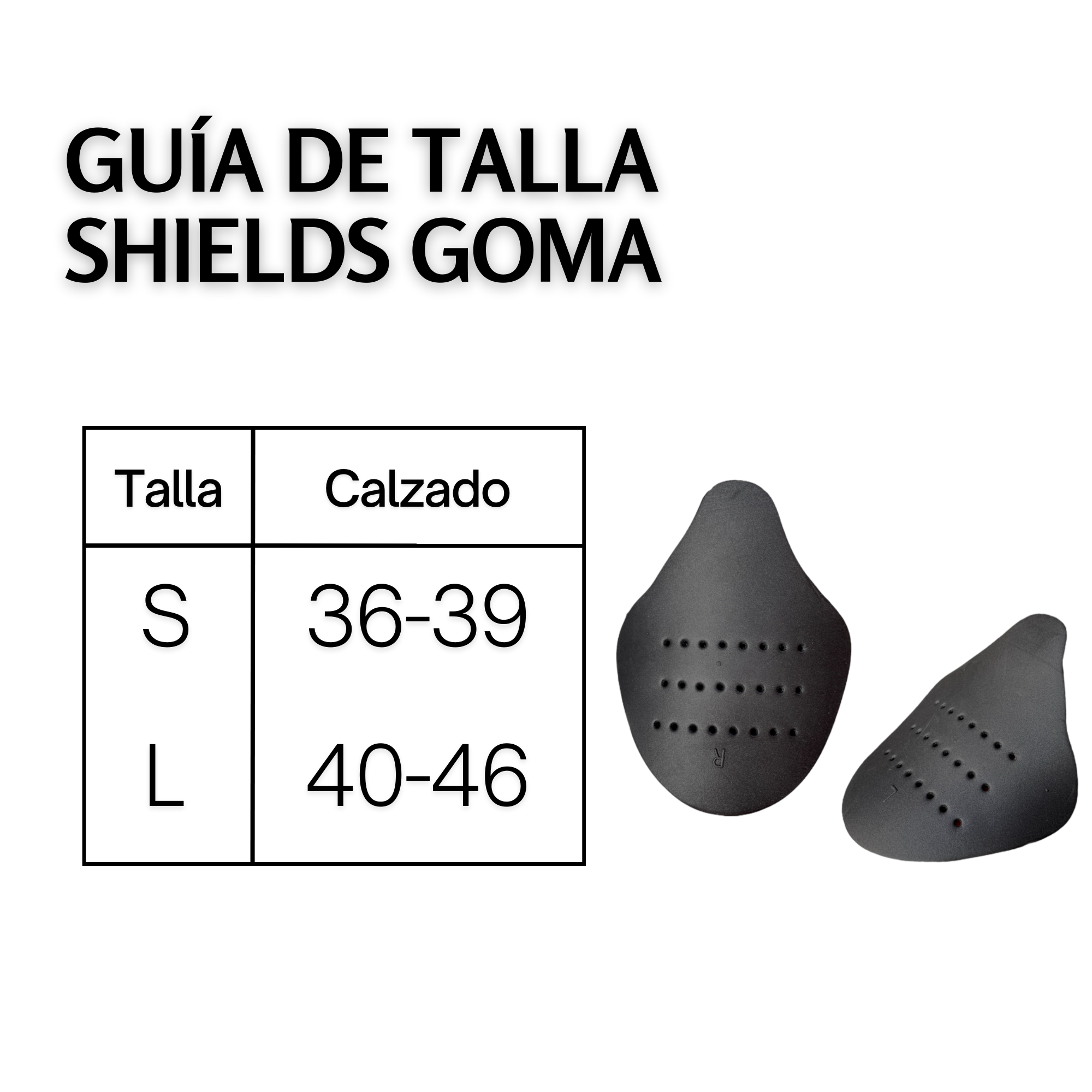 SNEAKERS SHIELDS DE GOMA PROTECTOR ANTIARRUGAS PARA ZAPATILLAS - 2 PARES - 7