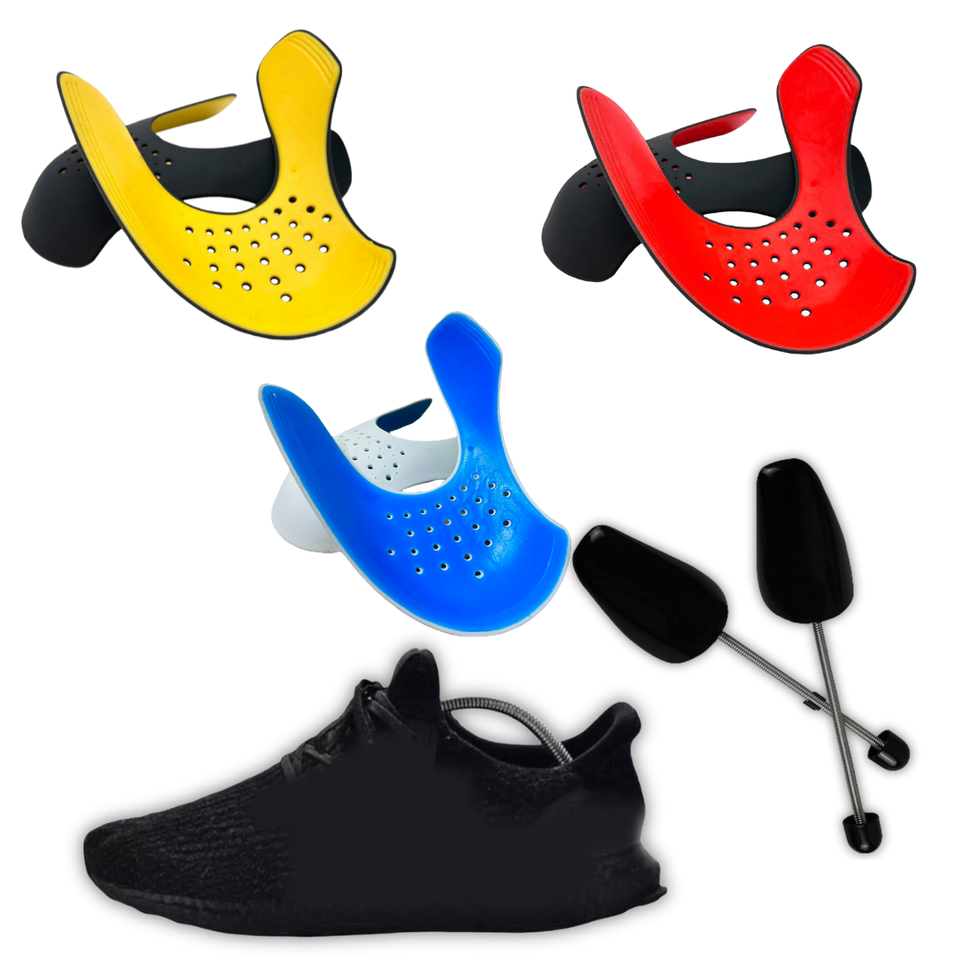 SNEAKER SHIELD PROTECTOR ANTI-ARRUGA GEL + HORMADOR PARA ZAPATILLAS - 1