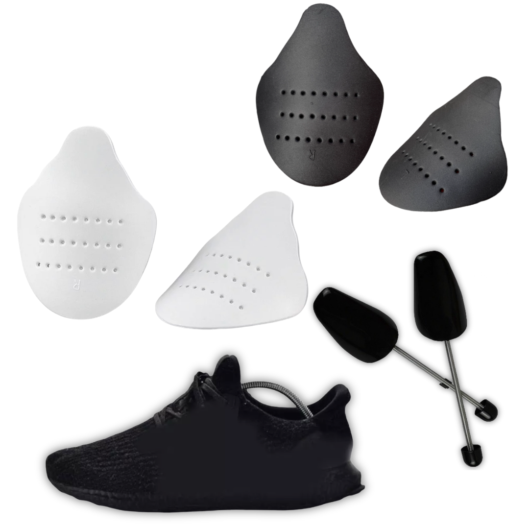 SNEAKER SHIELD PROTECTOR ANTI-ARRUGA GOMA + HORMADOR PARA ZAPATILLAS - 1