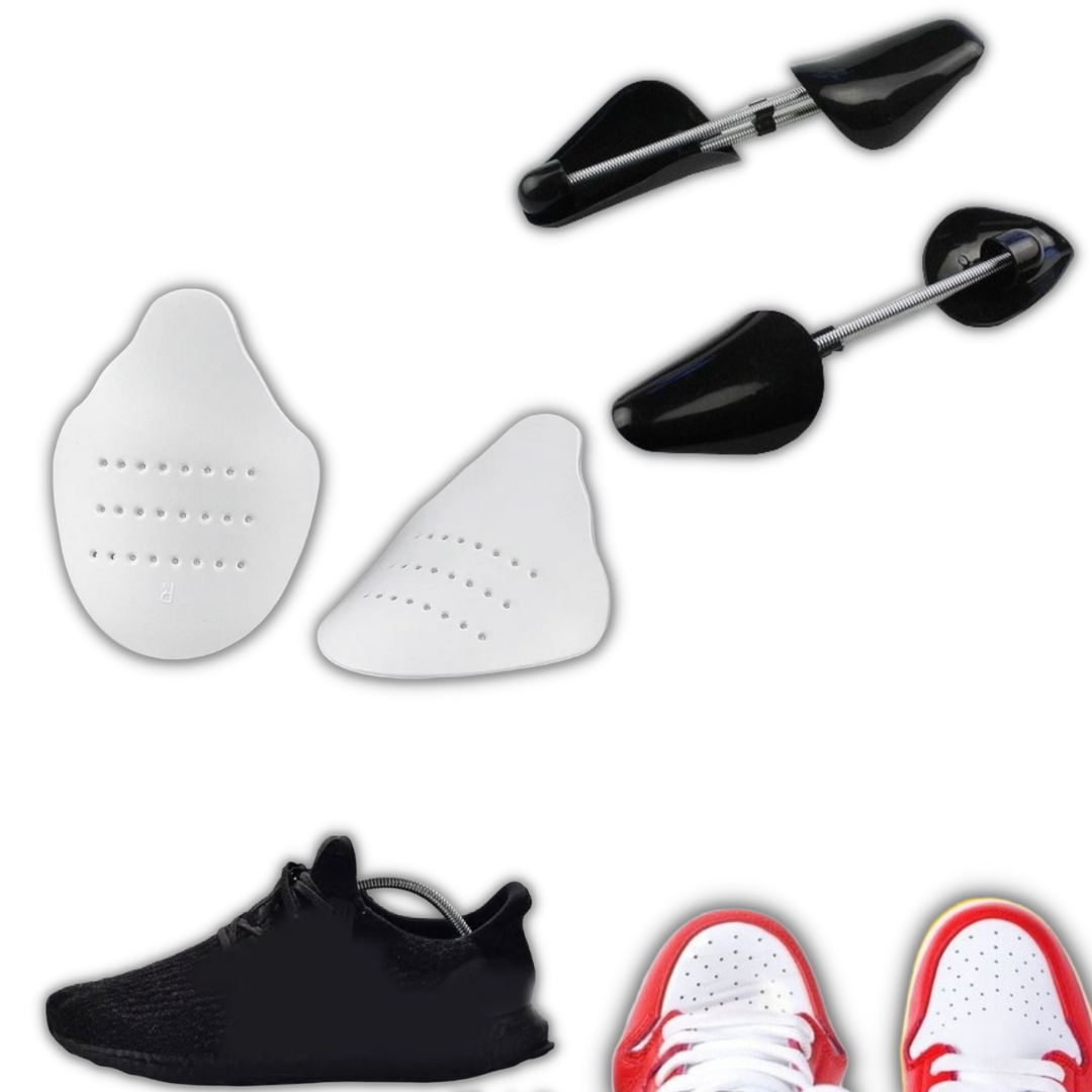 SNEAKER SHIELD PROTECTOR ANTI-ARRUGA GOMA + HORMADOR PARA ZAPATILLAS - 2