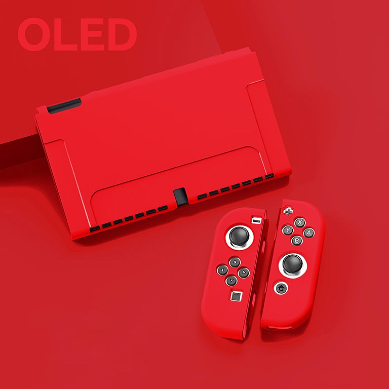 CARCASA FUNDA SILICONA PROTECTORA PARA NINTENDO SWITCH OLED - 2