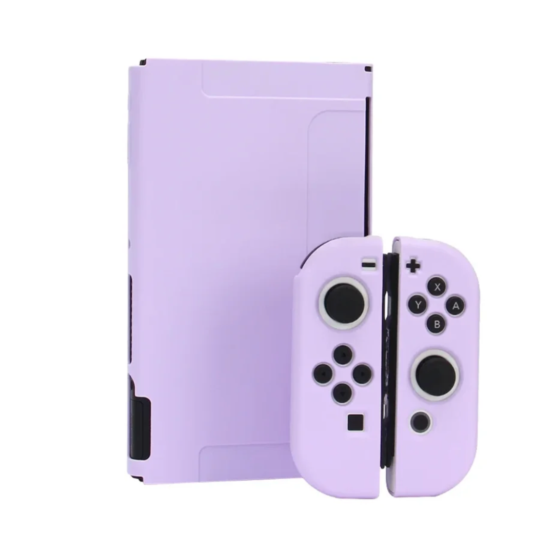 CARCASA FUNDA SILICONA PROTECTORA PARA NINTENDO SWITCH OLED - 8