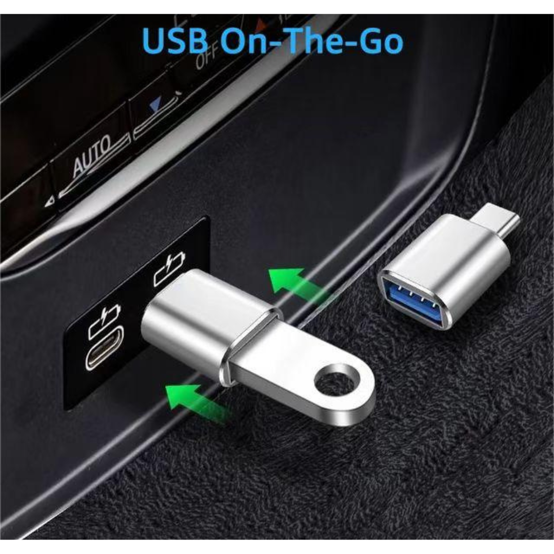 ADAPTADOR USB A USB TIPO C - MULTIUSO - 5
