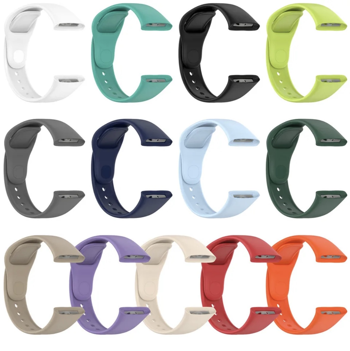 CORREAS SILICONA COMPATIBLE CON REDMI WATCH 3 - COLORES - 4