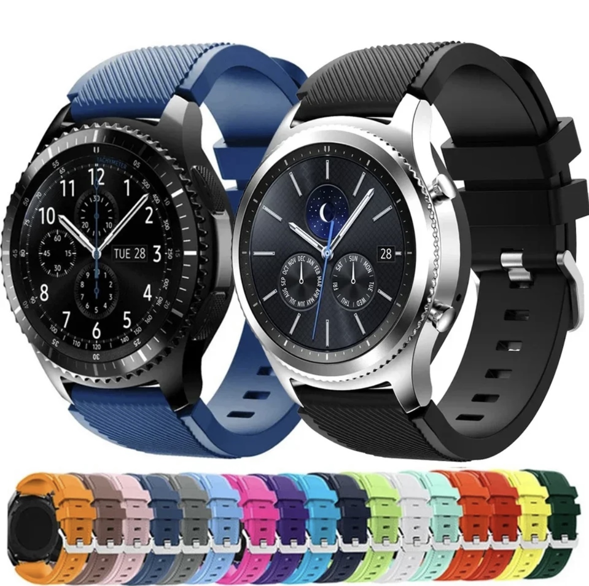 CORREAS CLÁSICAS PARA SAMSUNG-HUAWEI 20/22MM - 1