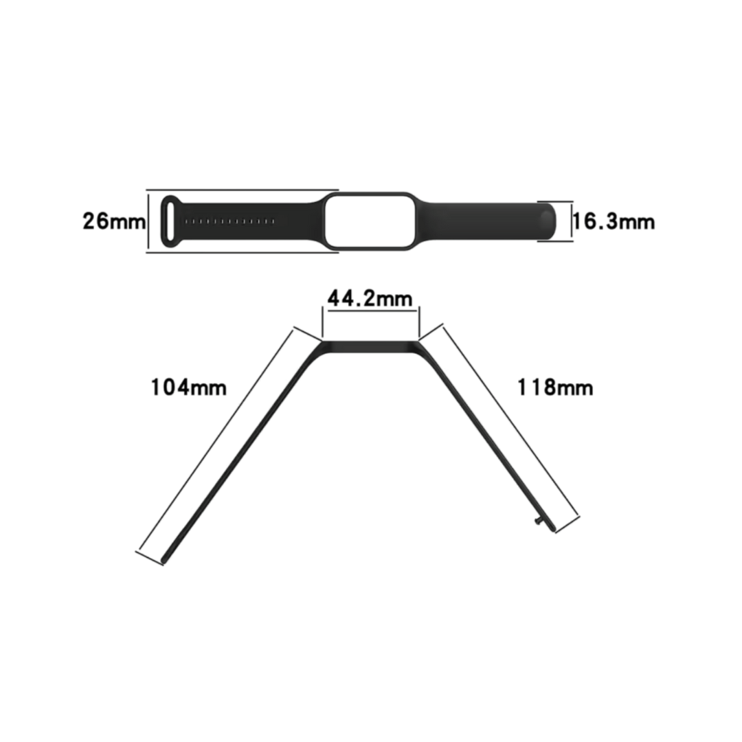 CORREAS SILICONA PARA XIAOMI BAND 8/9 ACTIVE / REDMI BAND 2 - 4