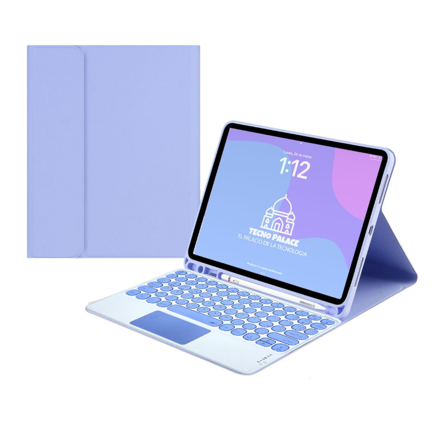 FUNDAS CON TECLADO TOUCHPAD 2.0 IPAD 10 GEN / A16 (11 GEN) INCLUYE LETRA Ñ - 2
