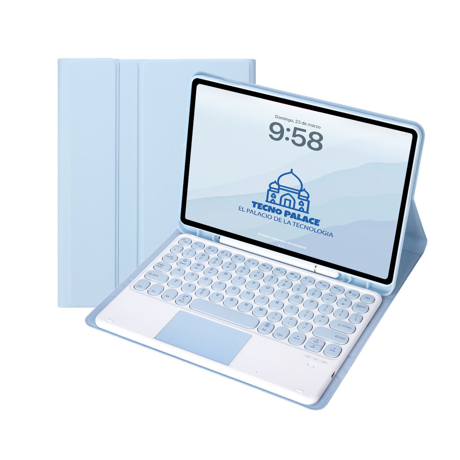 FUNDAS CON TECLADO TOUCHPAD 2.0 IPAD 10 GEN / A16 (11 GEN) INCLUYE LETRA Ñ - 2