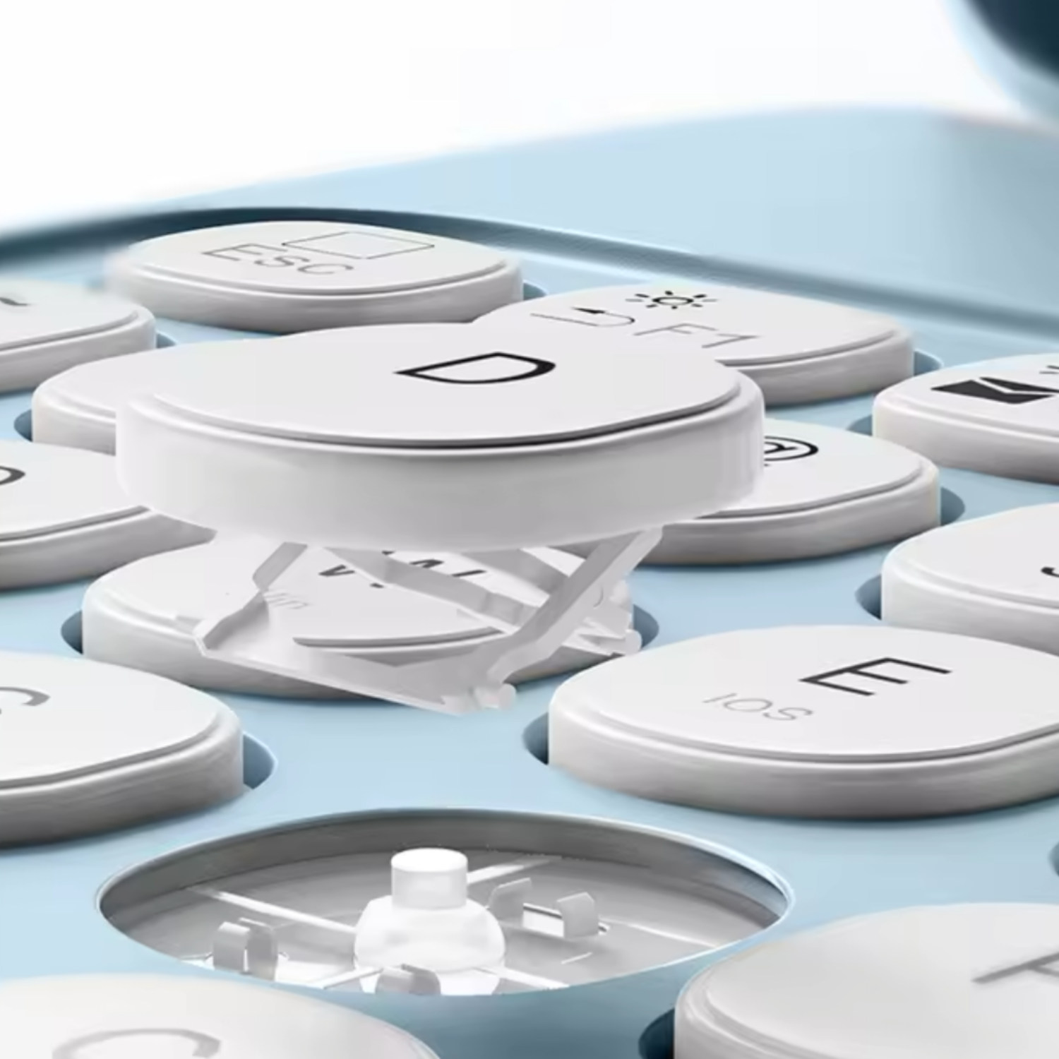 FUNDAS CON TECLADO TOUCHPAD 2.0 IPAD 10 GEN / A16 (11 GEN) INCLUYE LETRA Ñ - 5