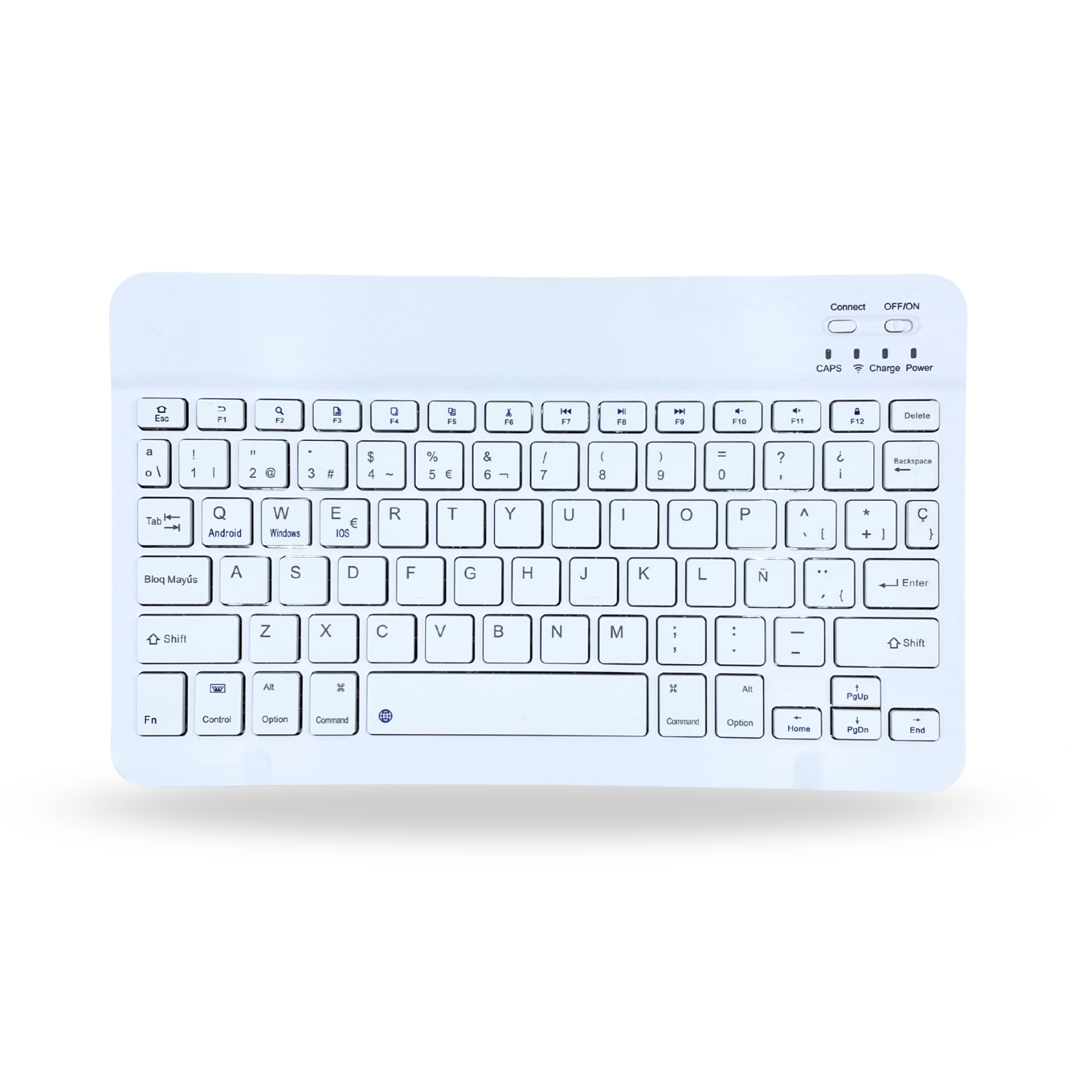 TECLADO 10 ' BLUETOOTH PARA TABLET IPAD - LETRA Ñ - 2