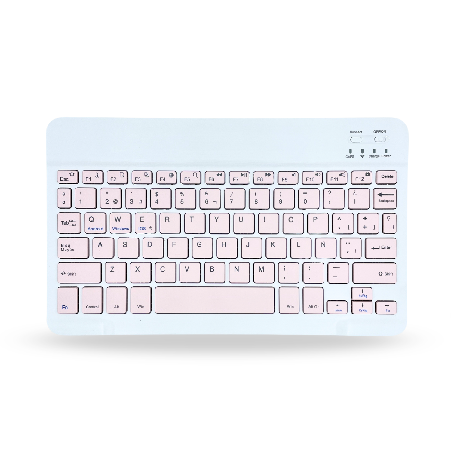 TECLADO 10 ' BLUETOOTH PARA TABLET IPAD - LETRA Ñ - 2
