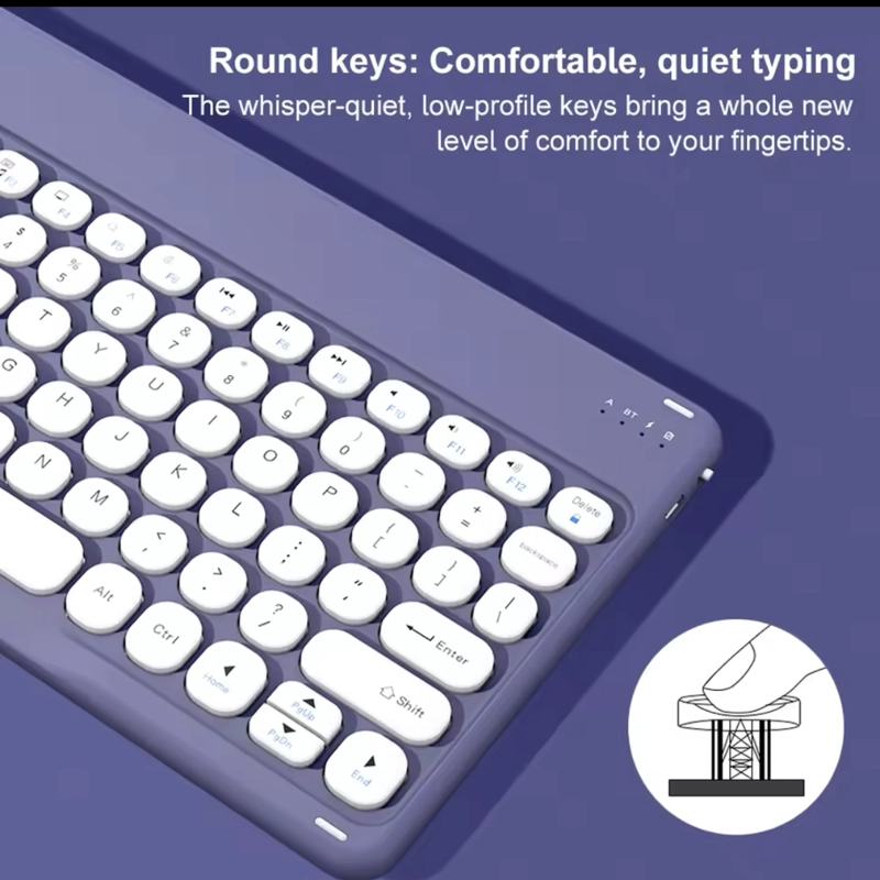 TECLADO 2.0 10 ' BLUETOOTH PARA TABLET IPAD - LETRA Ñ - 3