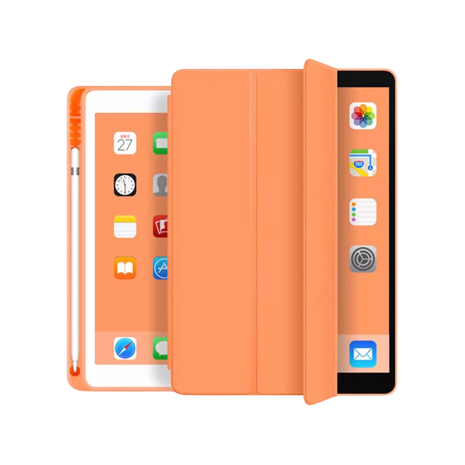 FUNDAS DE IPAD CON PORTA LAPIZ PARA IPAD AIR 11 M2-M3 / AIR 4-5 - 3