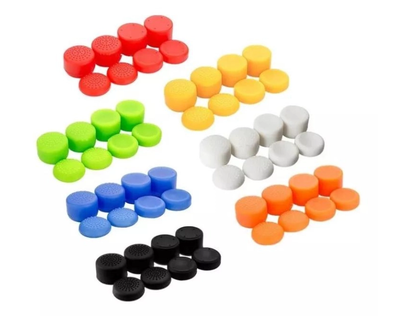 GOMITAS - GRIP - PARA JOYSTICK PS3 PS4 PS5 XBOX PACK 8 EN 1 - 2