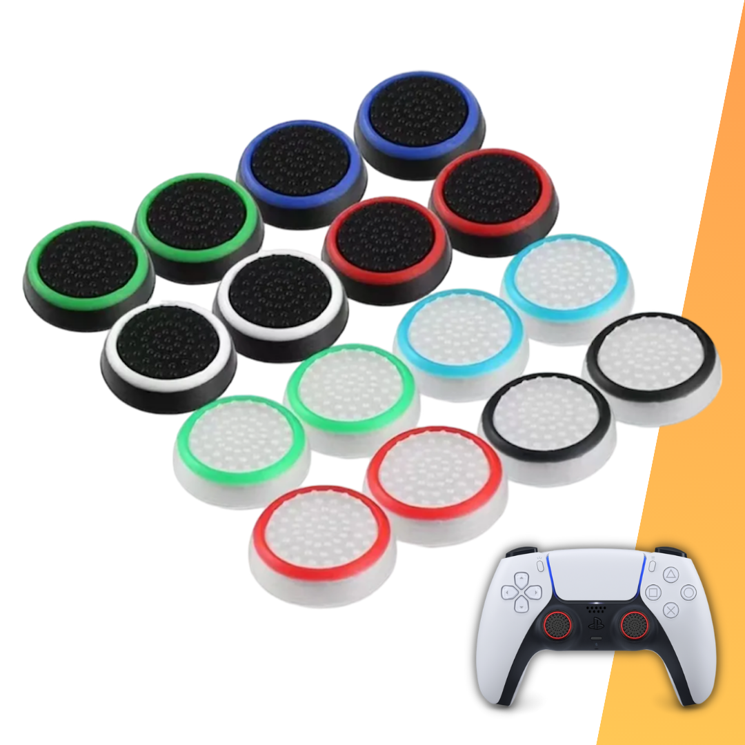 TRUST THUMB GRIPS GOMA MANDO PS5 PS4 PS3 XBOX ANTIDESLIZANTE X4 - 1