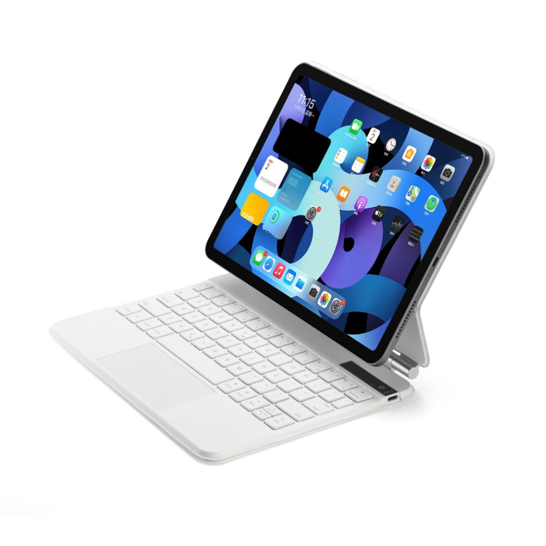 FUNDA CON TECLADO MAGIC KEY PARA IPAD AIR 13 M2 / M3 - 12.9 - 5