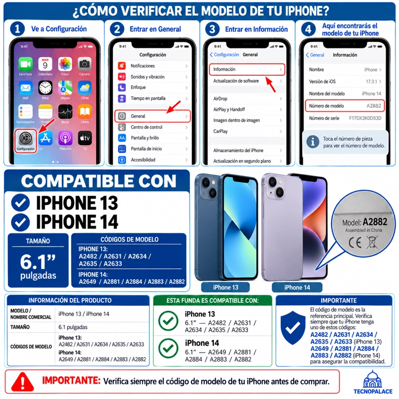 CARCASA PARA IPHONE 14 - BUMPER MATTE - 3