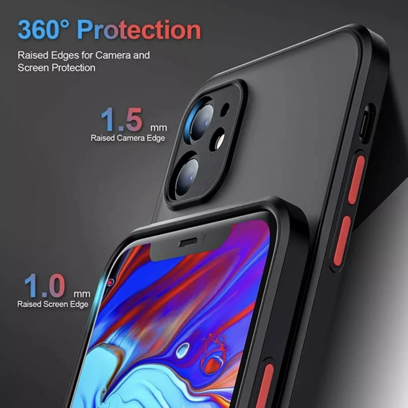 CARCASA PARA IPHONE 14 - BUMPER MATTE - 6