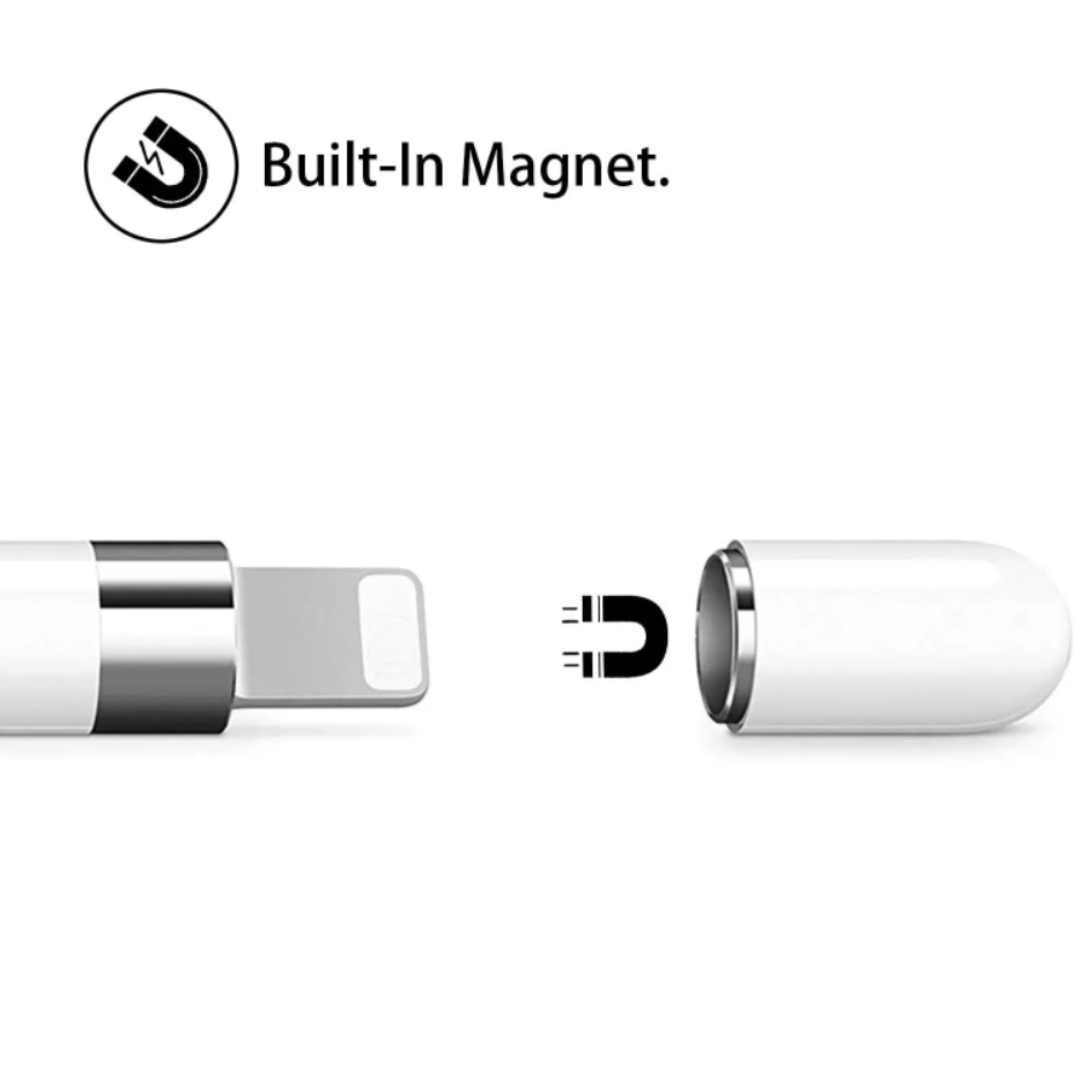 TAPA DE REPUESTO PARA APPLE PENCIL 1 FUNDA MAGNE TICA PREMIUM - 4