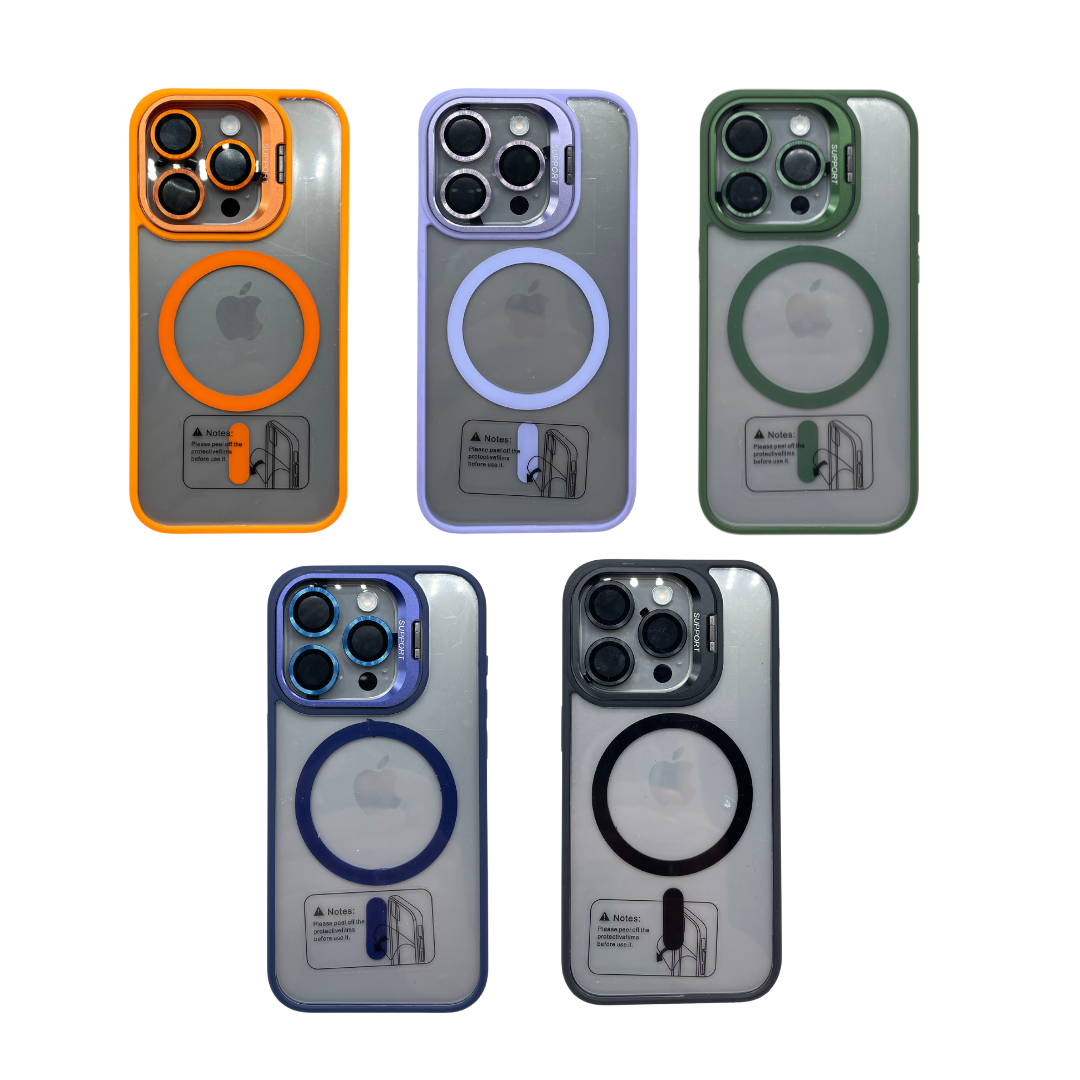 CARCASAS PARA IPHONE 13 PROMAX CON MAGSAFE Y PROTECTOR DE CAMARA - 3