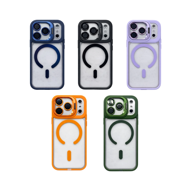 CARCASAS PARA IPHONE 13 PROMAX CON MAGSAFE Y PROTECTOR DE CAMARA - 4