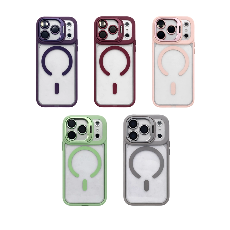 CARCASAS PARA IPHONE 13PRO CON MAGSAFE Y PROTECTOR DE CAMARA - 5