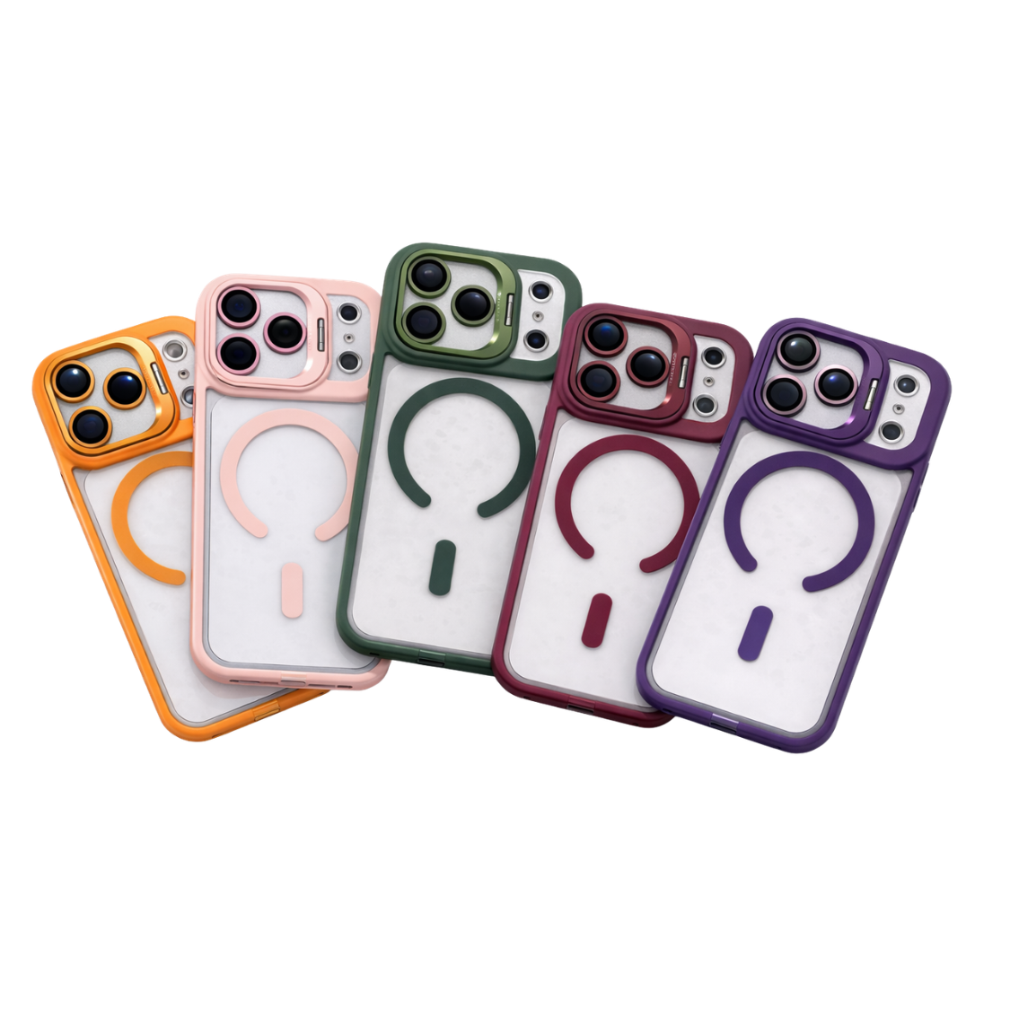 CARCASAS PARA IPHONE 13PRO CON MAGSAFE Y PROTECTOR DE CAMARA - 6