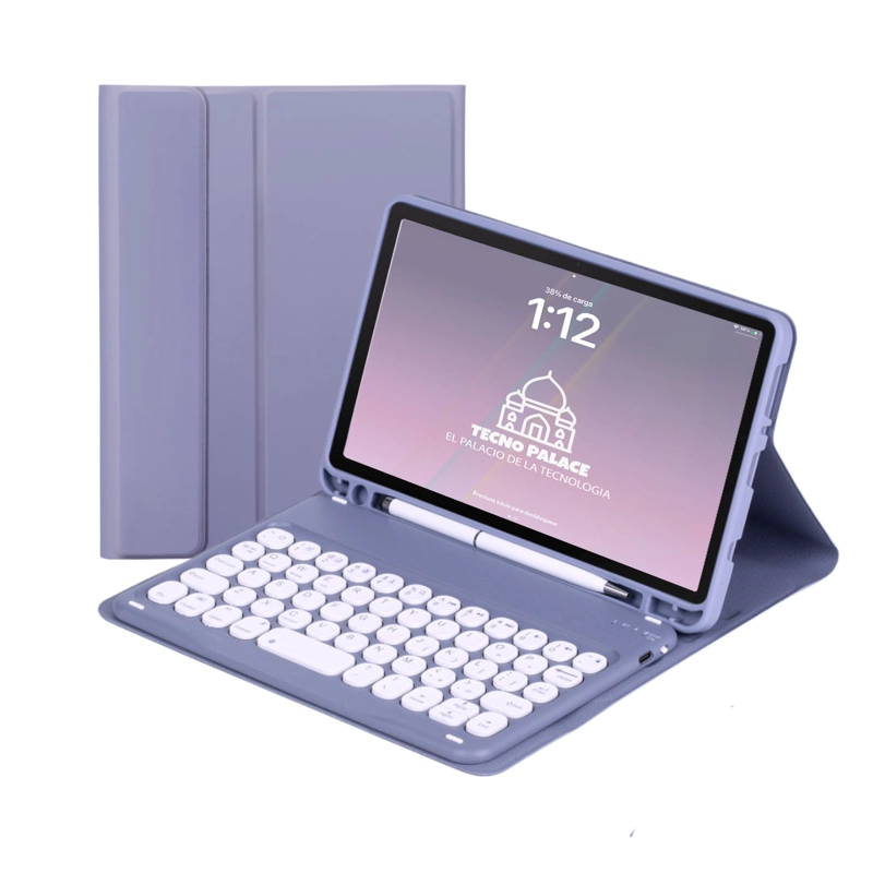 FUNDA CON TECLADO 2.0 PARA IPAD 10.2 (7-8-9 GEN) INCLUYE LETRA Ñ - 2