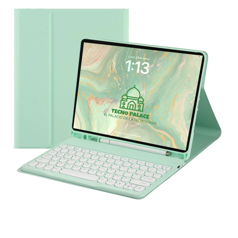FUNDA CON TECLADO 2.0 PARA IPAD AIR 11 M2-M3 / AIR 4 / AIR 5 INCLUYE LETRA Ñ - 2