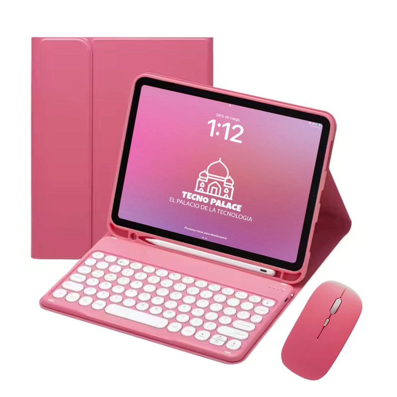 FUNDA CON TECLADO 2.0 Y MOUSE PARA IPAD 10 GEN / A16 (11 GEN) - LETRA Ñ - 2