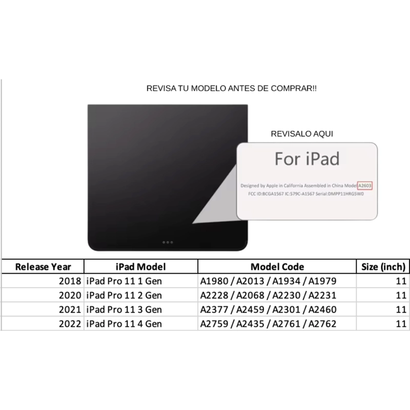 FUNDA CON TECLADO 2.0 Y MOUSE PARA IPAD PRO 11 (2018-2022) - LETRA Ñ - 3